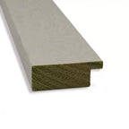 Specchio da parete stretto rustico bianco con cornice in polistirene, 32" x 26": montaggio a parete -