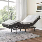 Acekool Twin Adjustable Bed Frame with Wireless Remote, Memory Function, Zero Gravity & Quiet Motor