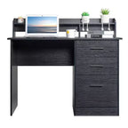 Karl Home 43.31 inch W Rectangle Computer Desk with Hutch