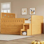 Letto matrimoniale in legno e struttura letto con cassetti contenitore