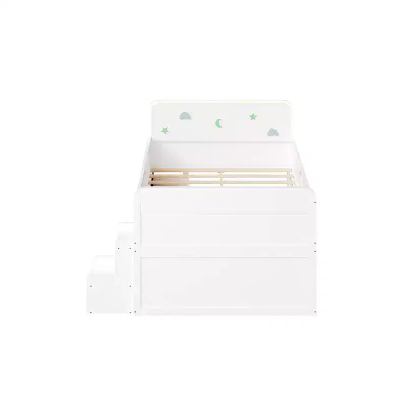Letto matrimoniale in legno e struttura letto con cassetti contenitore