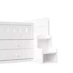 Letto matrimoniale in legno e struttura letto con cassetti contenitore
