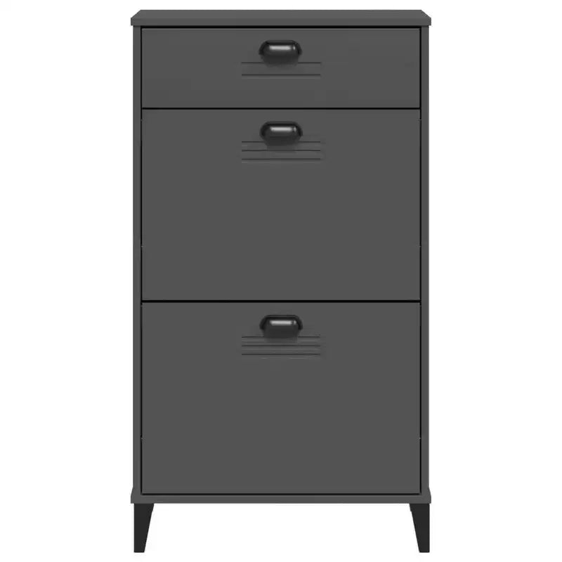 Shoe Cabinet Storage Rack Organizer Hallway Furniture Engineered Wood