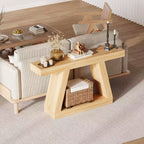 Tavolino da divano effetto legno