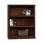 Libreria a 3 ripiani da 43,78" color ciliegio: Mid-Century Modern, regolabile, in truciolato: Mobile per ufficio
