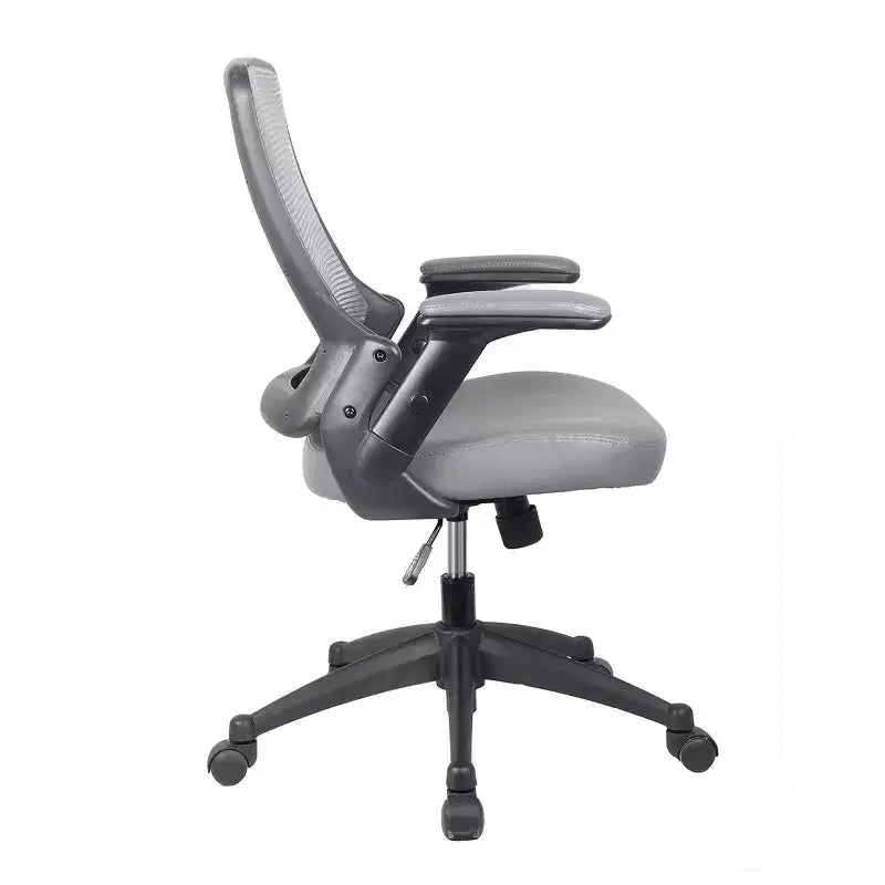 Sedia da ufficio Mid-Back Mesh Task con braccioli regolabili in altezza -