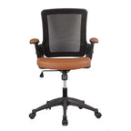 Sedia da ufficio Mid-Back Mesh Task con braccioli regolabili in altezza -