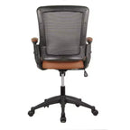 Sedia da ufficio Mid-Back Mesh Task con braccioli regolabili in altezza -