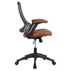 Sedia da ufficio Mid-Back Mesh Task con braccioli regolabili in altezza -