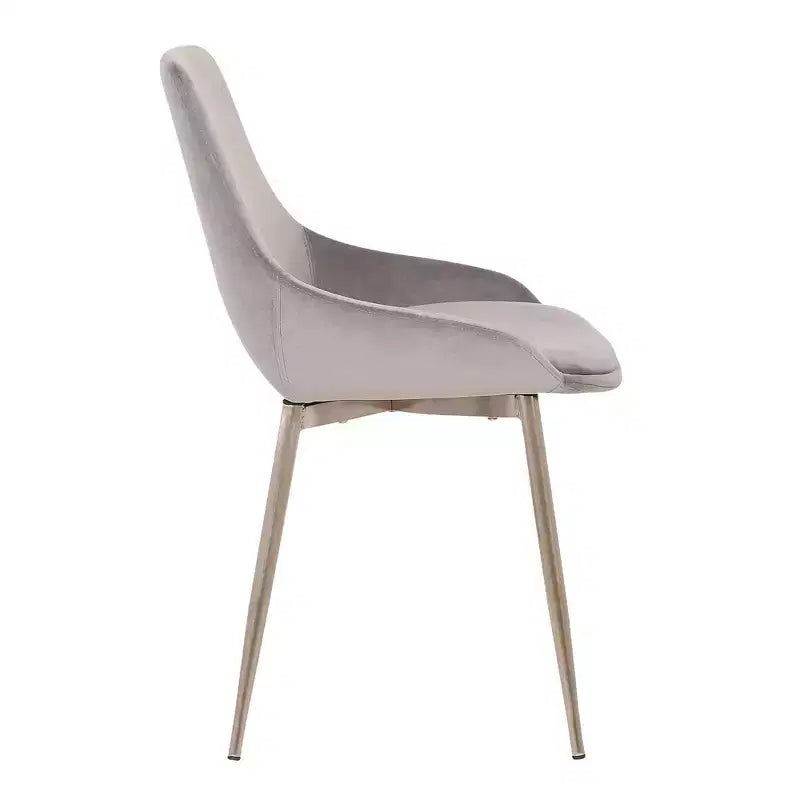 Sedia da pranzo di design Heidi Velvet -