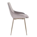 Sedia da pranzo di design Heidi Velvet -