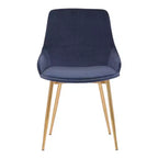 Sedia da pranzo di design Heidi Velvet -