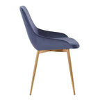 Sedia da pranzo di design Heidi Velvet -