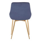 Sedia da pranzo di design Heidi Velvet -
